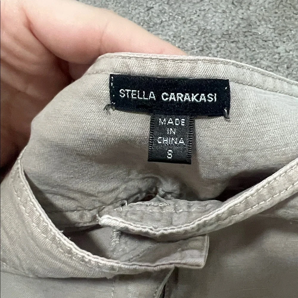 Stella Carakasi Linen Balloon Pant Tan Small